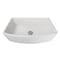 Nantucket Sinks 33 Inch White Farmhouse Fireclay Sink with Curved Apron FCFS3320CA-W - alternate 4